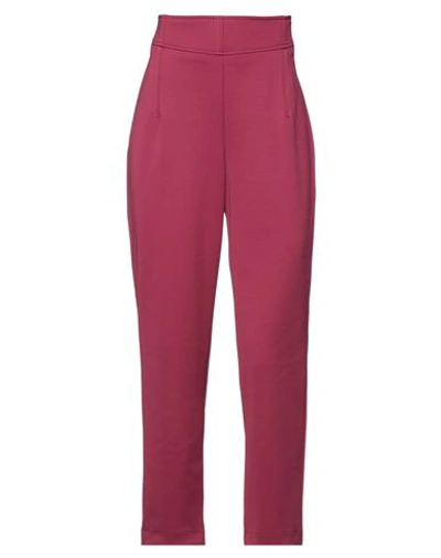 Feleppa Woman Pants Magenta Size 4 Polyester, Elastane