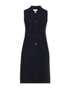 Vicolo Woman Mini Dress Midnight Blue Size Onesize Viscose, Polyester