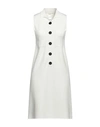 Vicolo Woman Mini Dress Cream Size Onesize Viscose, Polyester In White