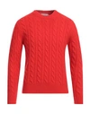 Parramatta Man Sweater Red Size Xxl Lambswool