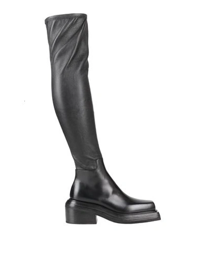 Marsèll Woman Boot Black Size 10 Calfskin