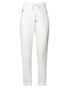 Costume National Woman Pants White Size 2 Polyester