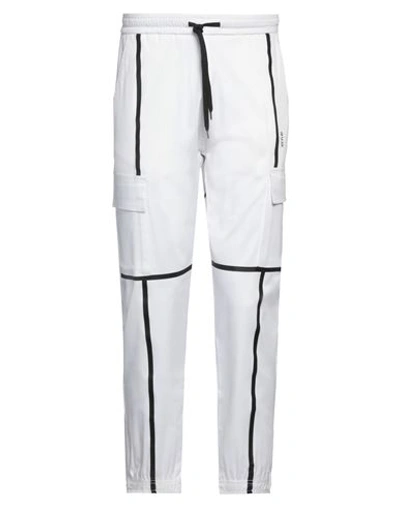 Ice Play Man Pants White Size 36 Cotton, Elastane