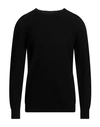 Diktat Man Sweater Black Size Xxl Merino Wool
