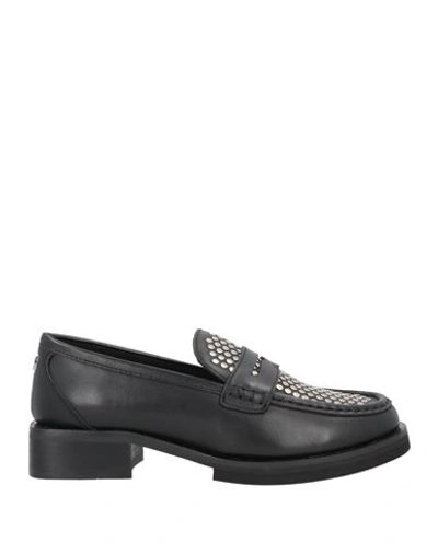 Cult Woman Loafers Black Size 7 Soft Leather