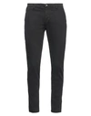 Yan Simmon Man Pants Black Size 34 Cotton, Elastane