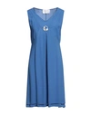 Elisa Cavaletti By Daniela Dallavalle Woman Short Dress Pastel Blue Size 6 Viscose