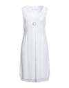 Elisa Cavaletti By Daniela Dallavalle Woman Short Dress White Size 10 Viscose