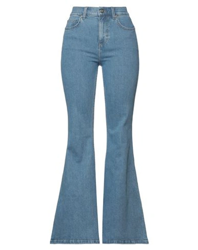 Lee Out To Sea High Rise Flare Jean In Blue