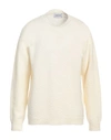 ATOMOFACTORY ATOMOFACTORY MAN SWEATER CREAM SIZE L WOOL, RECYCLED POLYAMIDE