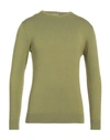 Over-d Over/d Man Sweater Lime Green Size S Acrylic, Nylon In Green