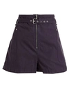 Isabel Marant Étoile Marant Étoile Woman Shorts & Bermuda Shorts Midnight Blue Size 8 Cotton, Linen In Blue