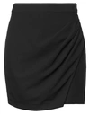 Silvian Heach Woman Mini Skirt Black Size 2 Polyester, Viscose, Elastane