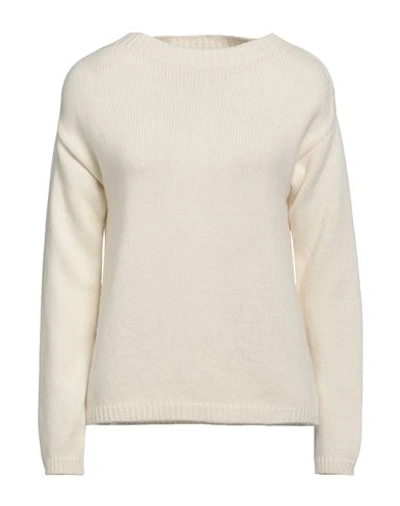 Aragona Woman Sweater Ivory Size 8 Cashmere In White