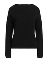 Aragona Woman Sweater Black Size 6 Cashmere