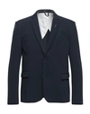 Imperial Man Suit Jacket Midnight Blue Size S Polyester, Viscose, Elastane
