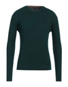 North Pole Man Sweater Deep Jade Size M Viscose, Nylon In Green