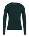 North Pole Man Sweater Deep Teal Size M Viscose, Nylon In Green
