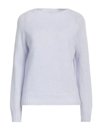 Aragona Woman Sweater Sky Blue Size 4 Wool, Cashmere In Blue