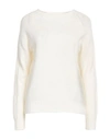Aragona Woman Sweater Off White Size 6 Wool, Cashmere