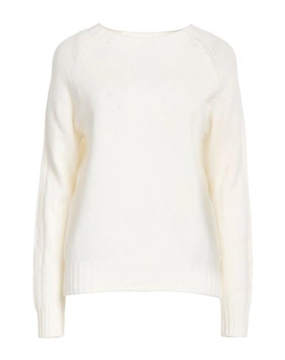 Aragona Woman Sweater Off White Size 6 Wool, Cashmere