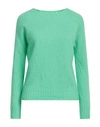 ARAGONA ARAGONA WOMAN SWEATER GREEN SIZE 4 WOOL, CASHMERE