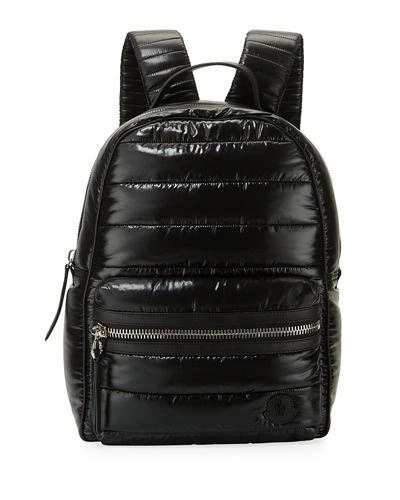 Moncler New George Nylon Backpack In Black