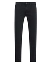 Re-hash Re_hash Man Pants Navy Size 30 Cotton, Elastane In Navy Blue