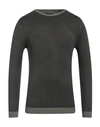 North Pole Man Sweater Military Green Size M Viscose, Nylon In Green