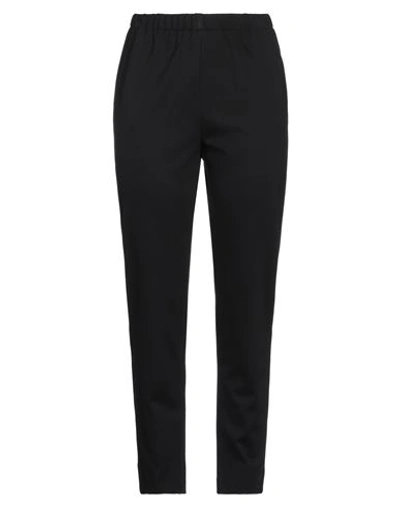 Suoli Woman Pants Black Size 4 Viscose, Polyamide, Elastane