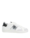 COSTUME NATIONAL COSTUME NATIONAL WOMAN SNEAKERS WHITE SIZE 6 SOFT LEATHER