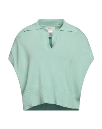 Vicolo Woman Sweater Light Green Size Onesize Viscose, Polyester