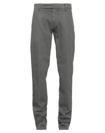 Berwich Man Pants Grey Size 28 Cotton, Polyester, Elastane