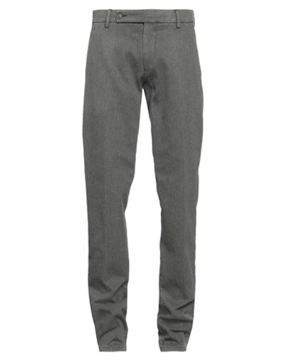 Berwich Man Pants Grey Size 28 Cotton, Polyester, Elastane In Grey