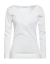 Chiara Boni La Petite Robe Woman T-shirt Ivory Size 8 Polyamide, Elastane In White