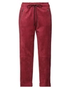 SILVIAN HEACH SILVIAN HEACH WOMAN PANTS BRICK RED SIZE 4 POLYESTER, ELASTANE