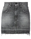 CYCLE CYCLE WOMAN DENIM SKIRT LEAD SIZE 27 COTTON, RECYCLED COTTON, ELASTANE