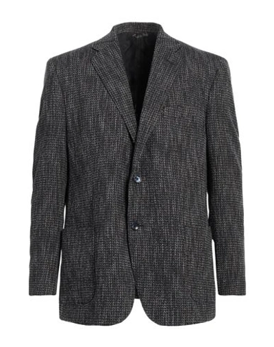 Ag Trend Man Blazer Grey Size 44 Viscose, Polyester, Cotton, Elastane