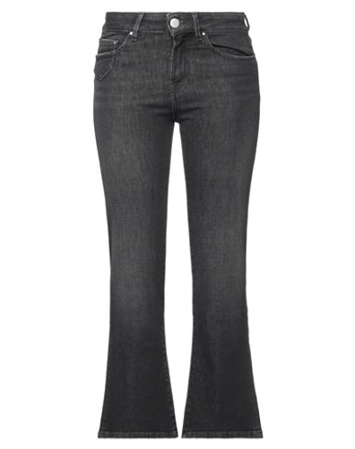 Gem's Gems Woman Jeans Black Size 30 Cotton, Elastane