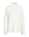 Aragona Woman Turtleneck Ivory Size 10 Cashmere In White