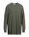 Société Anonyme Man Sweater Military Green Size Onesize Virgin Wool