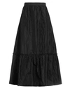 Beatrice B Beatrice .b Woman Long Skirt Black Size 4 Polyester