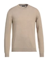 Jacob Cohёn Man Sweater Camel Size S Cotton In Beige