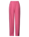 Silvian Heach Woman Pants Fuchsia Size 4 Polyester, Elastane In Pink