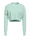 Vicolo Woman Sweater Light Green Size Onesize Viscose, Polyester