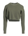 Vicolo Woman Sweater Military Green Size Onesize Viscose, Polyester