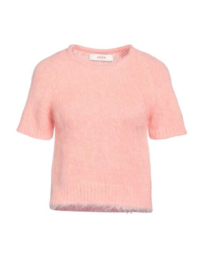 Jucca Woman Sweater Pink Size Xs Polyamide, Alpaca Wool, Mohair Wool
