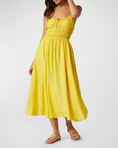 Joie Elena Dress In Yellow