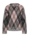 Tessa . Woman Sweater Pink Size S Mohair Wool, Polyamide, Wool In Pink