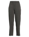 Beatrice B Beatrice .b Woman Pants Lead Size 12 Polyester, Viscose, Elastane In Grey